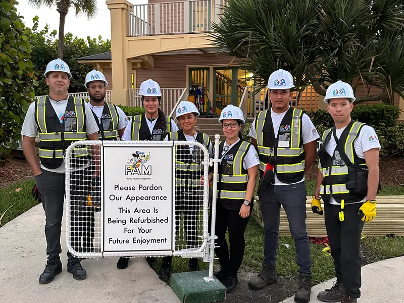 Storm response team and jobsite conditions