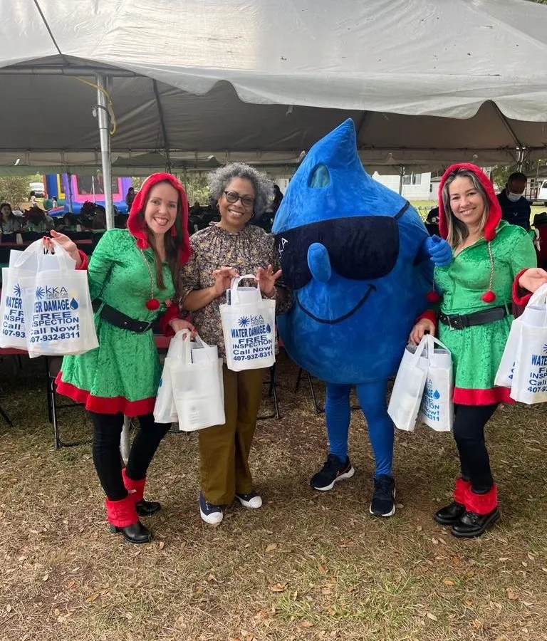 KKA team participating in a community festival